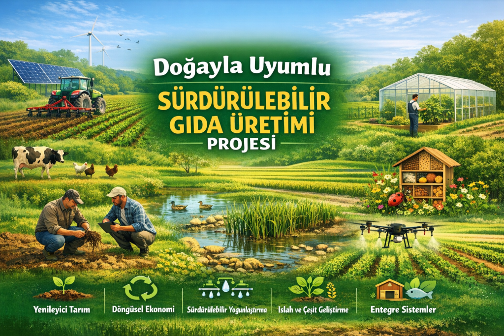 Doğayla Uyumlu Sürdürülebilir Gıda Üretimi Projesi