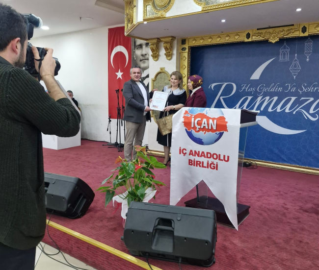 iç anadolu birliği ödül töreni
